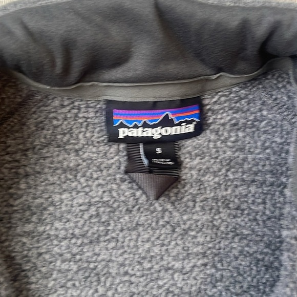 Patagonia women’s size small better sweater quarter zip in gray  pull over - Picture 3 of 8